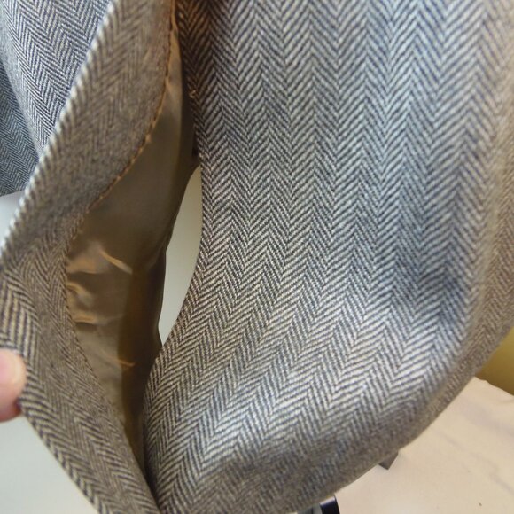 Vintage Lauren Ralph Lauren Herringbone Tweek 48R Wool Sports Coat Collectible - Picture 9 of 11